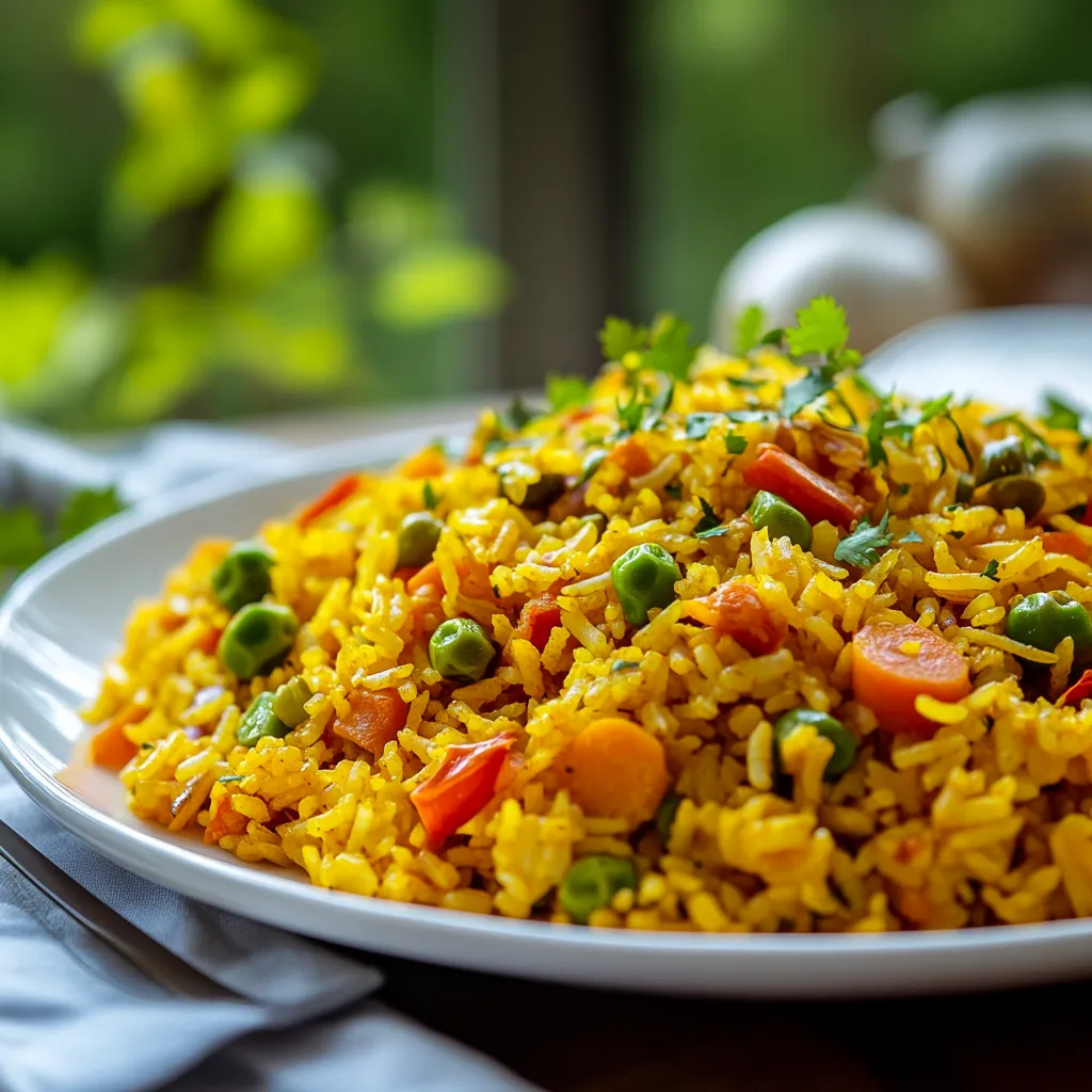 Curried Rice with Vegetables