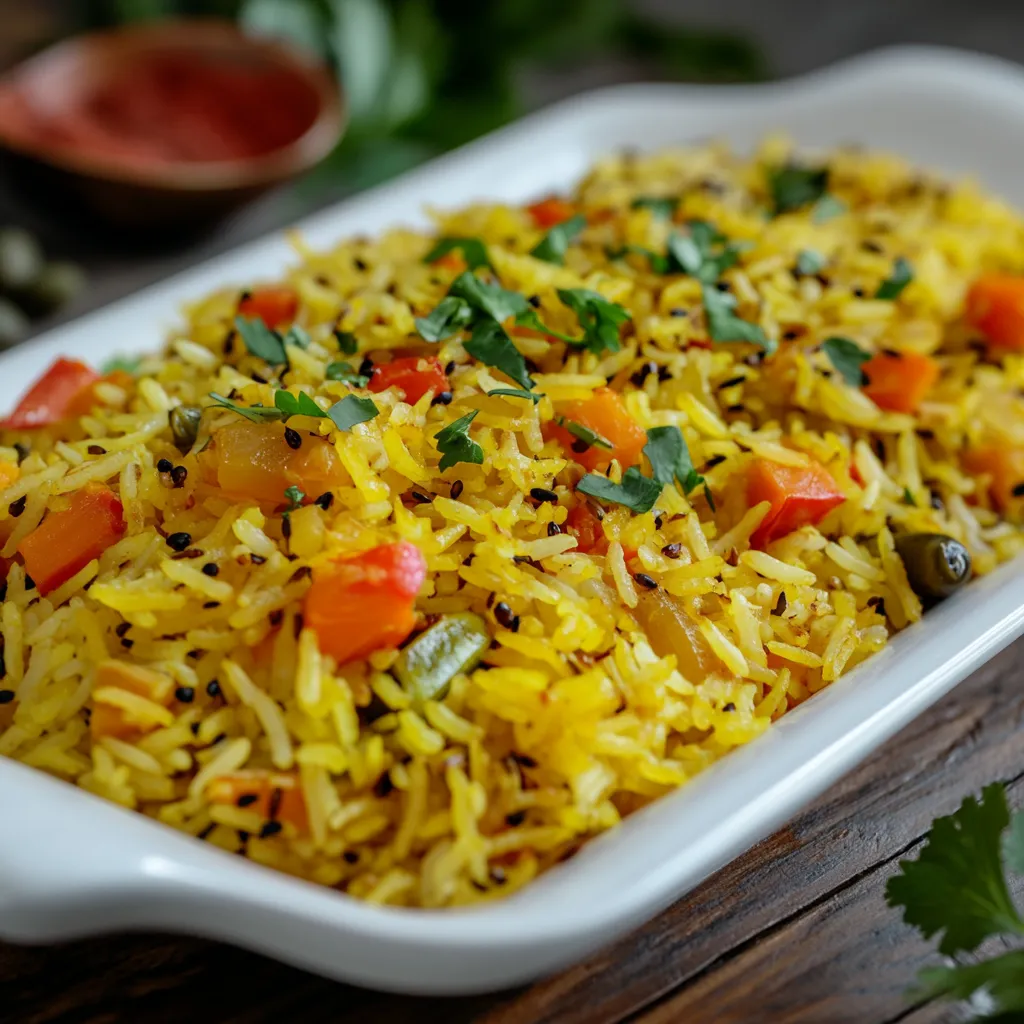 Curried Rice with Vegetables