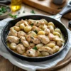 Garlic Chicken Gnocchi Skillet