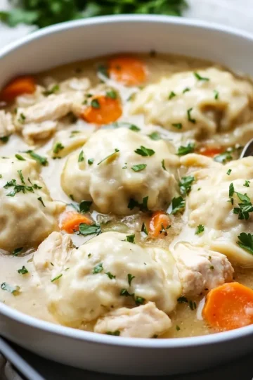 Gluten Free Chicken and Dumplings