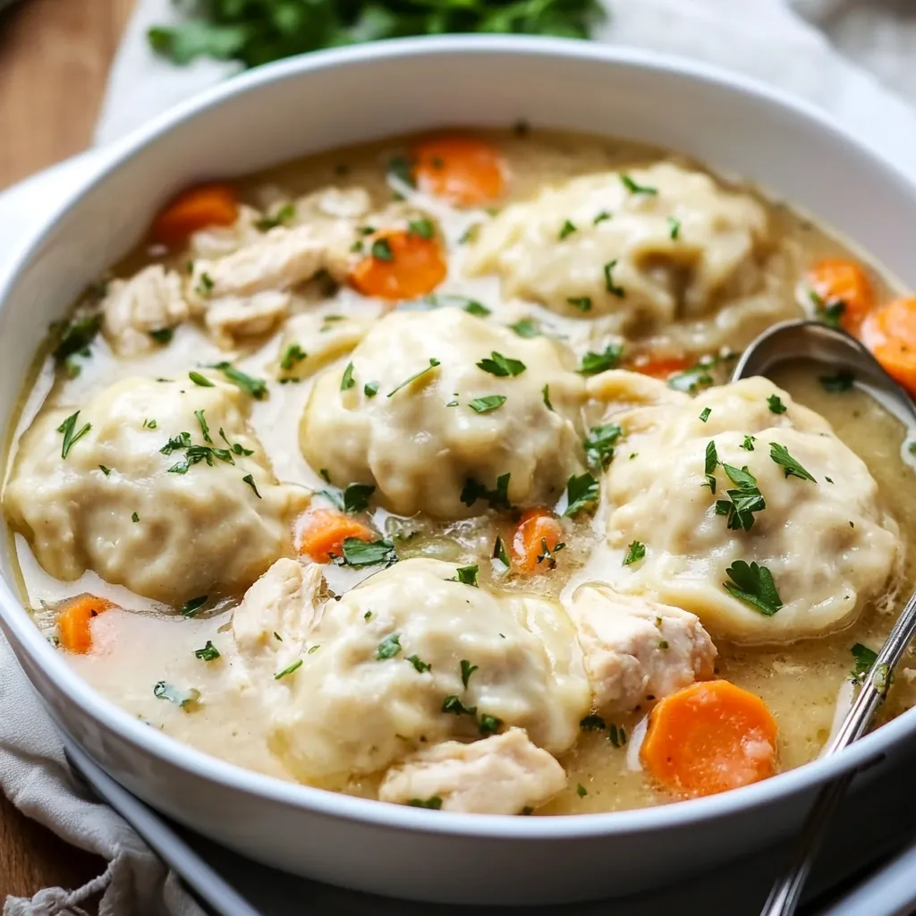 Gluten Free Chicken and Dumplings