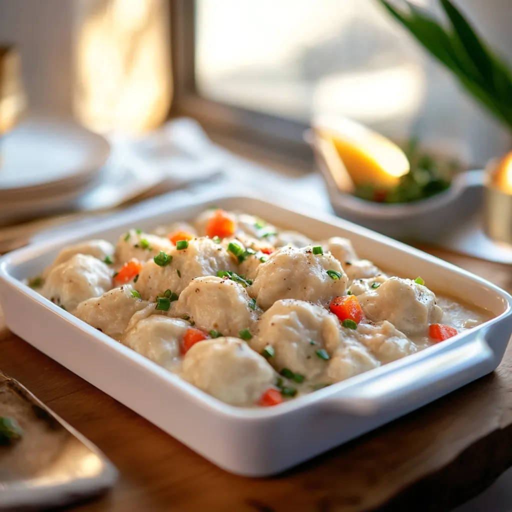Gluten Free Chicken and Dumplings
