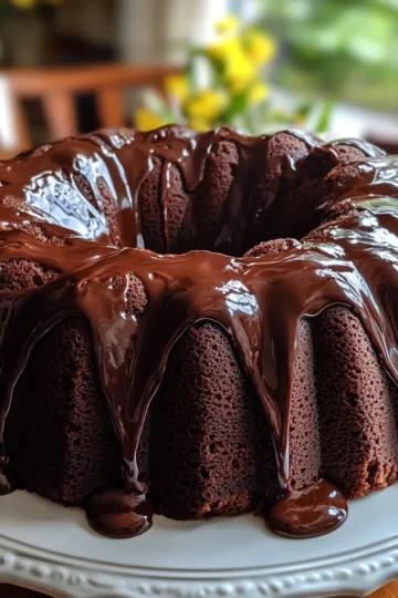 Gluten-Free Chocolate Pudding Cake