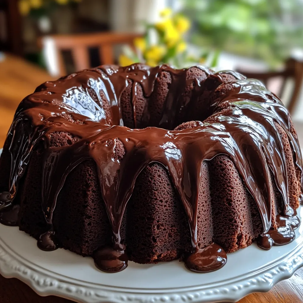 Gluten-Free Chocolate Pudding Cake