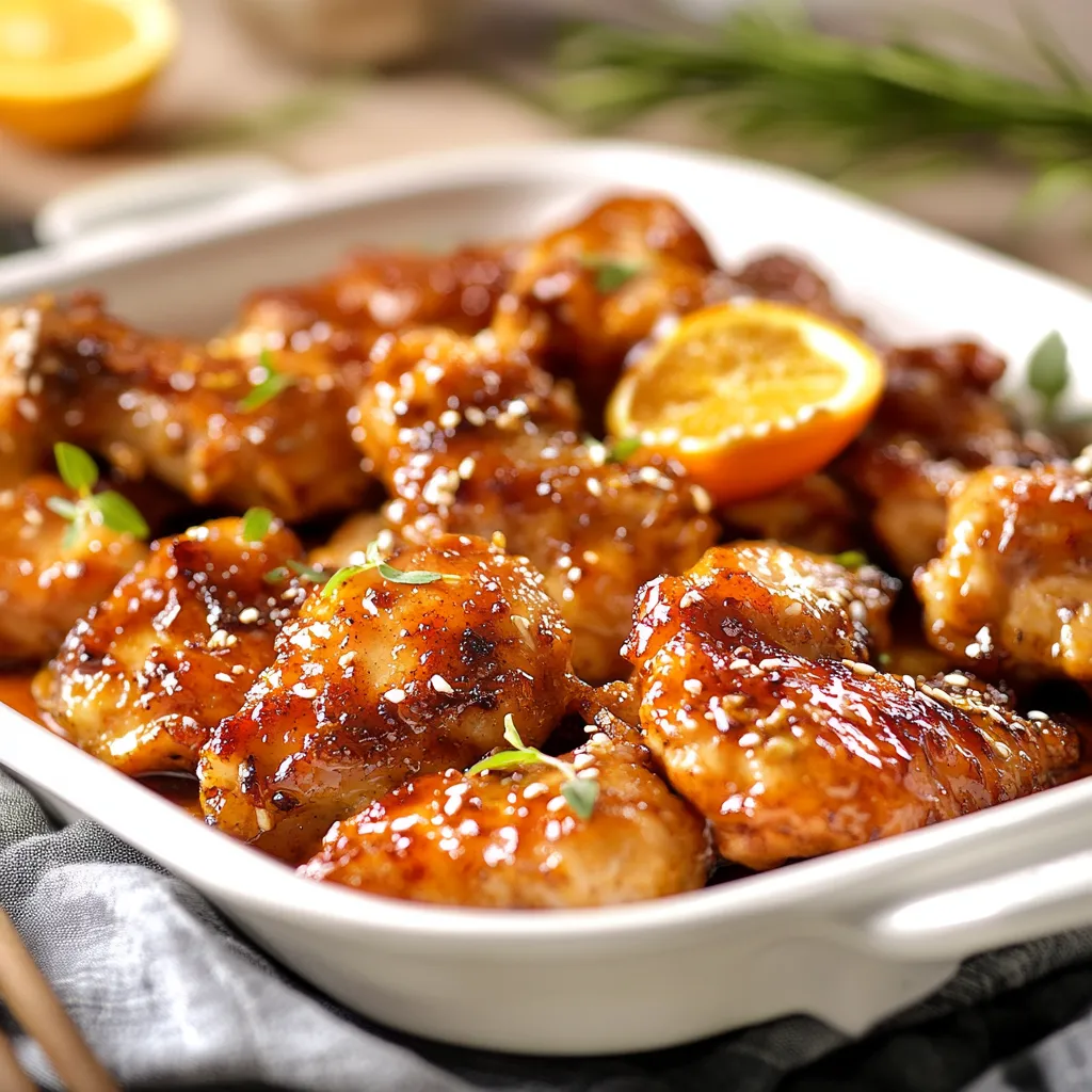 Gluten Free Orange Chicken Recipe