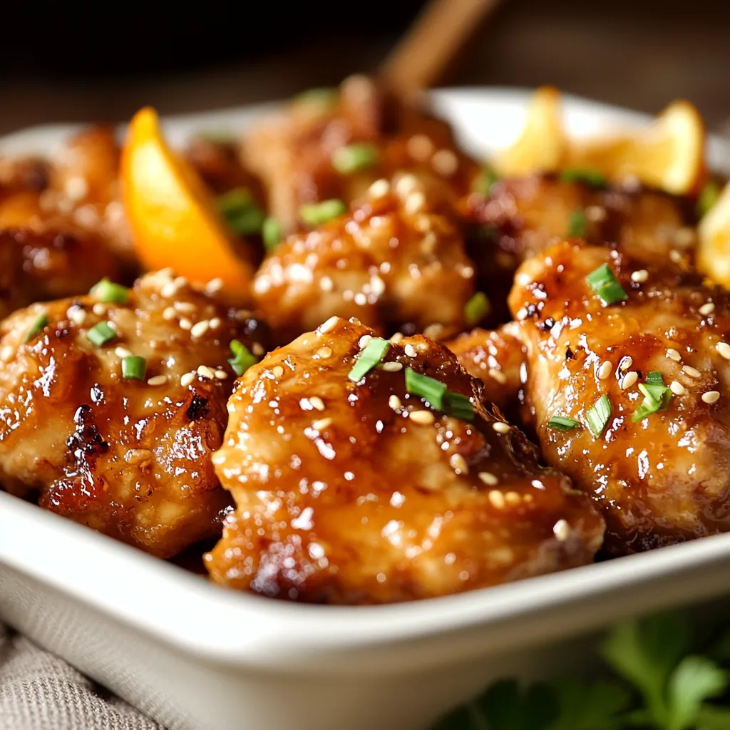 Gluten Free Orange Chicken Recipe