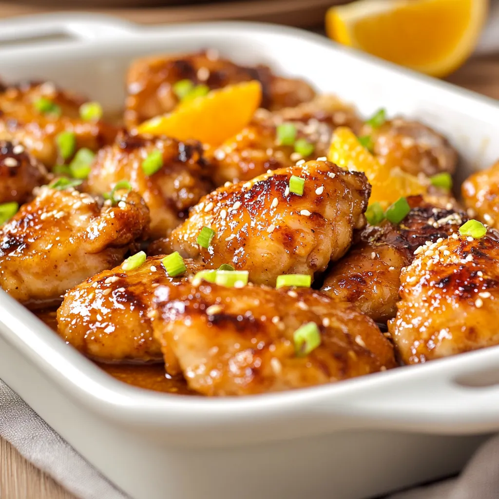 Gluten Free Orange Chicken Recipe