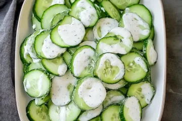 Creamy Cucumber Salad