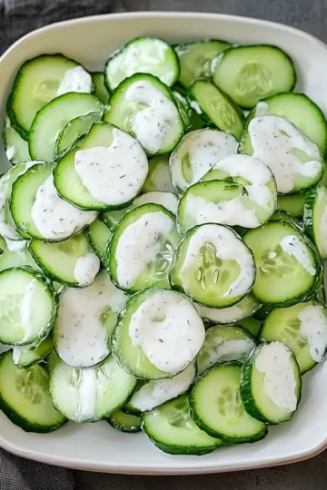 Creamy Cucumber Salad