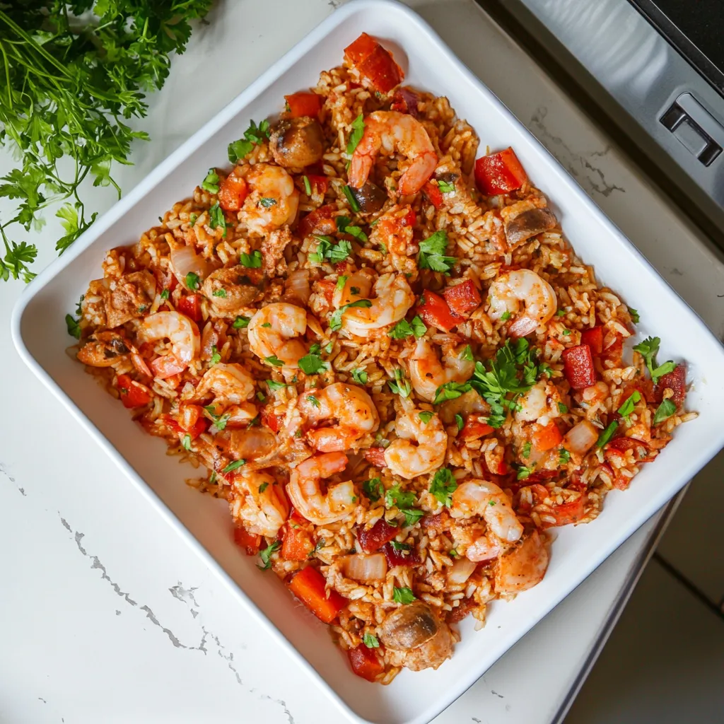 Healthy Jambalaya Meal Prep Recipe