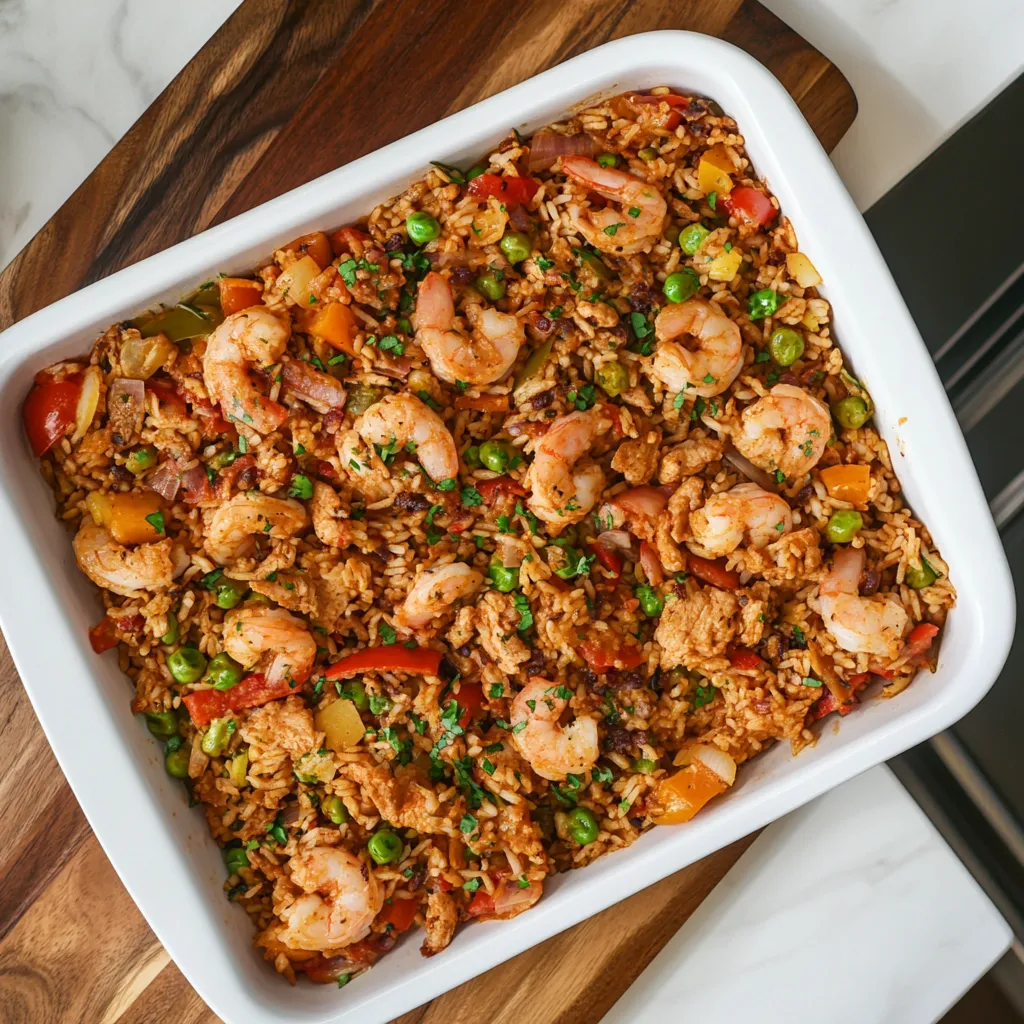 Healthy Jambalaya Meal Prep Recipe