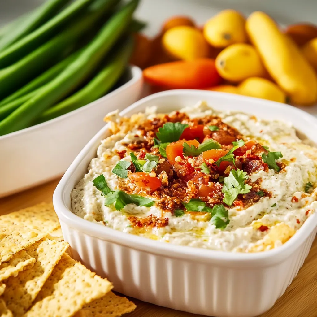 High Protein Crack Dip