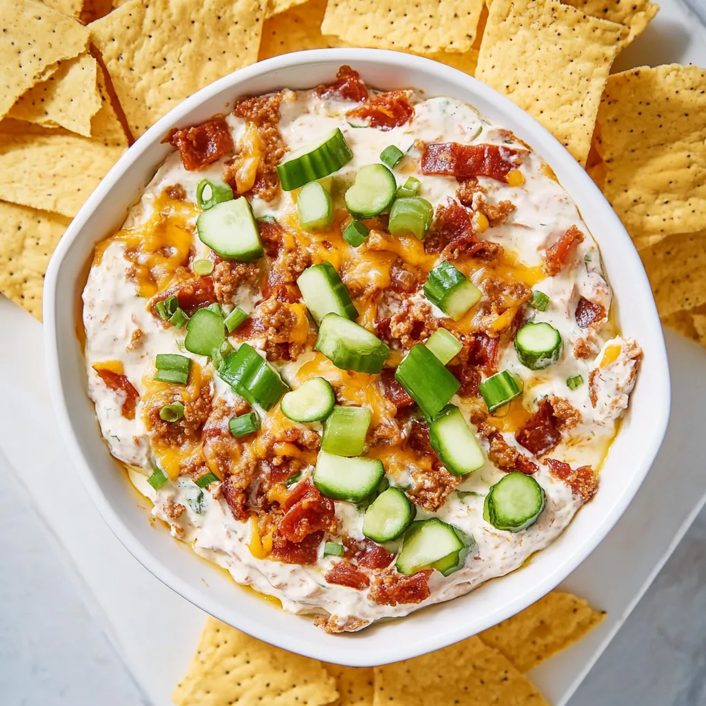 High Protein Crack Dip