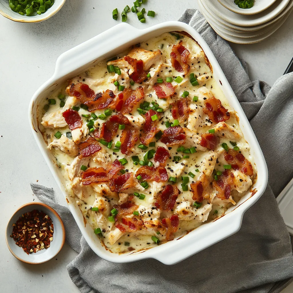  Keto Chicken Bacon Ranch Casserole