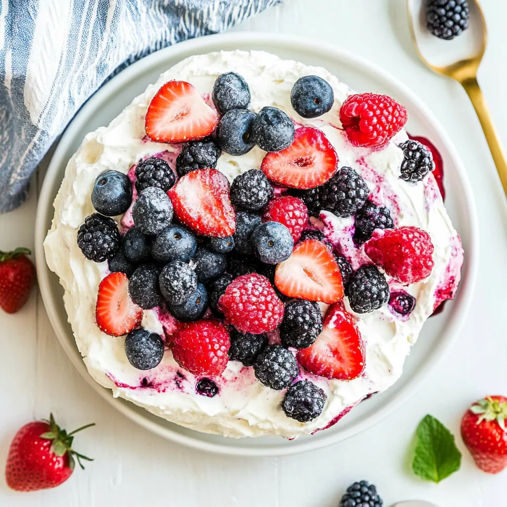 Low Carb Berry Cheesecake Salad