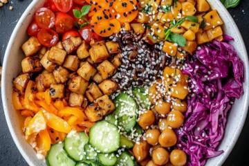 Savoury Miso Buddha Bowl
