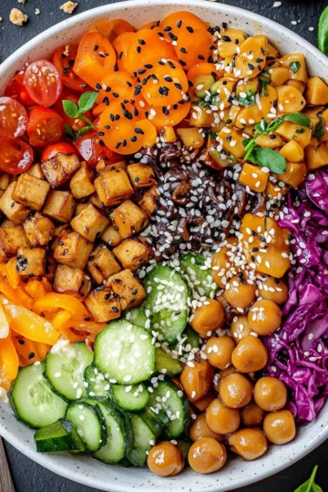 Savoury Miso Buddha Bowl