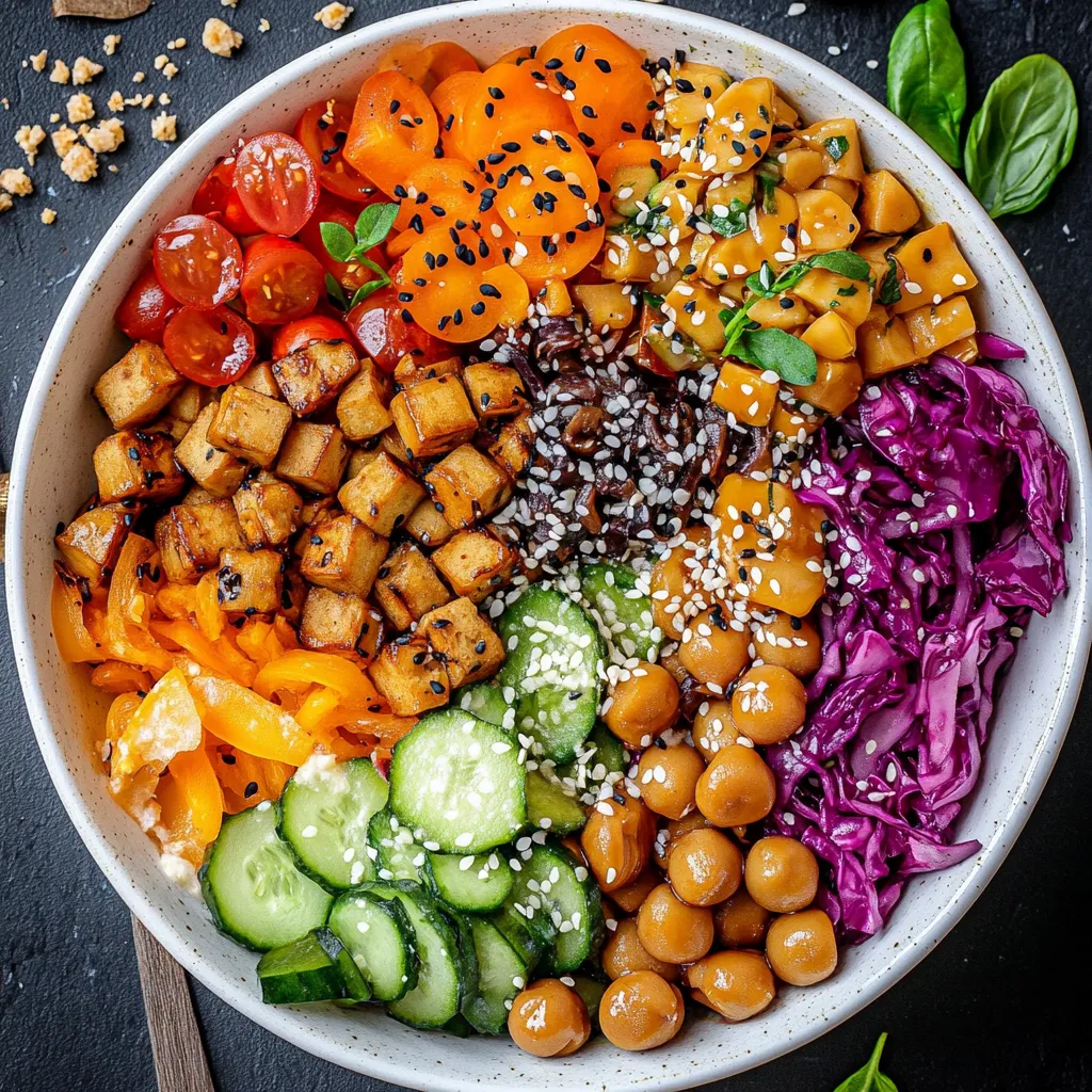 Savoury Miso Buddha Bowl