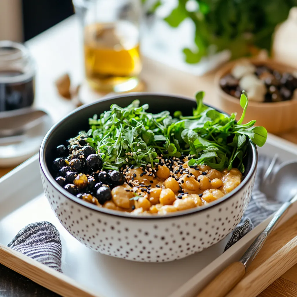 Savoury Miso Buddha Bowl