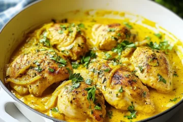 One Pan Turmeric Chicken Skillet
