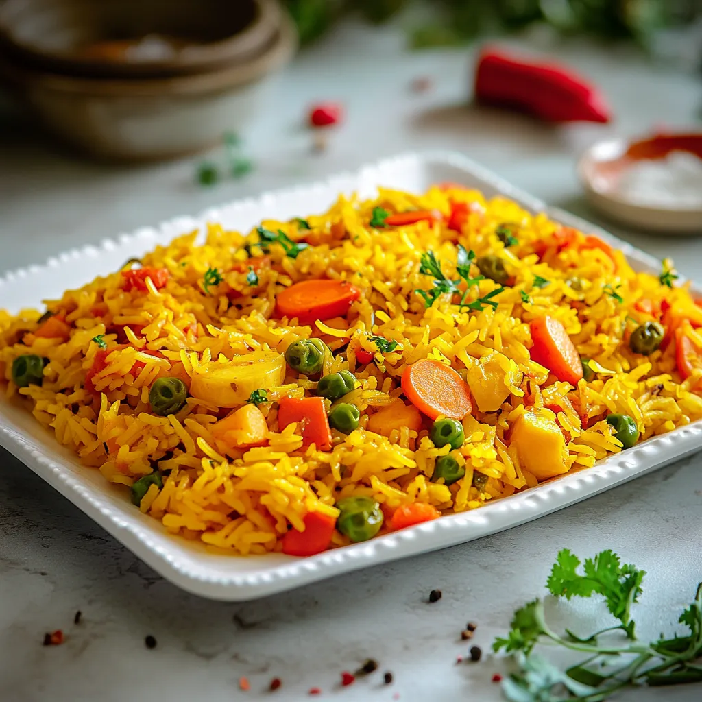 Curried Rice with Vegetables