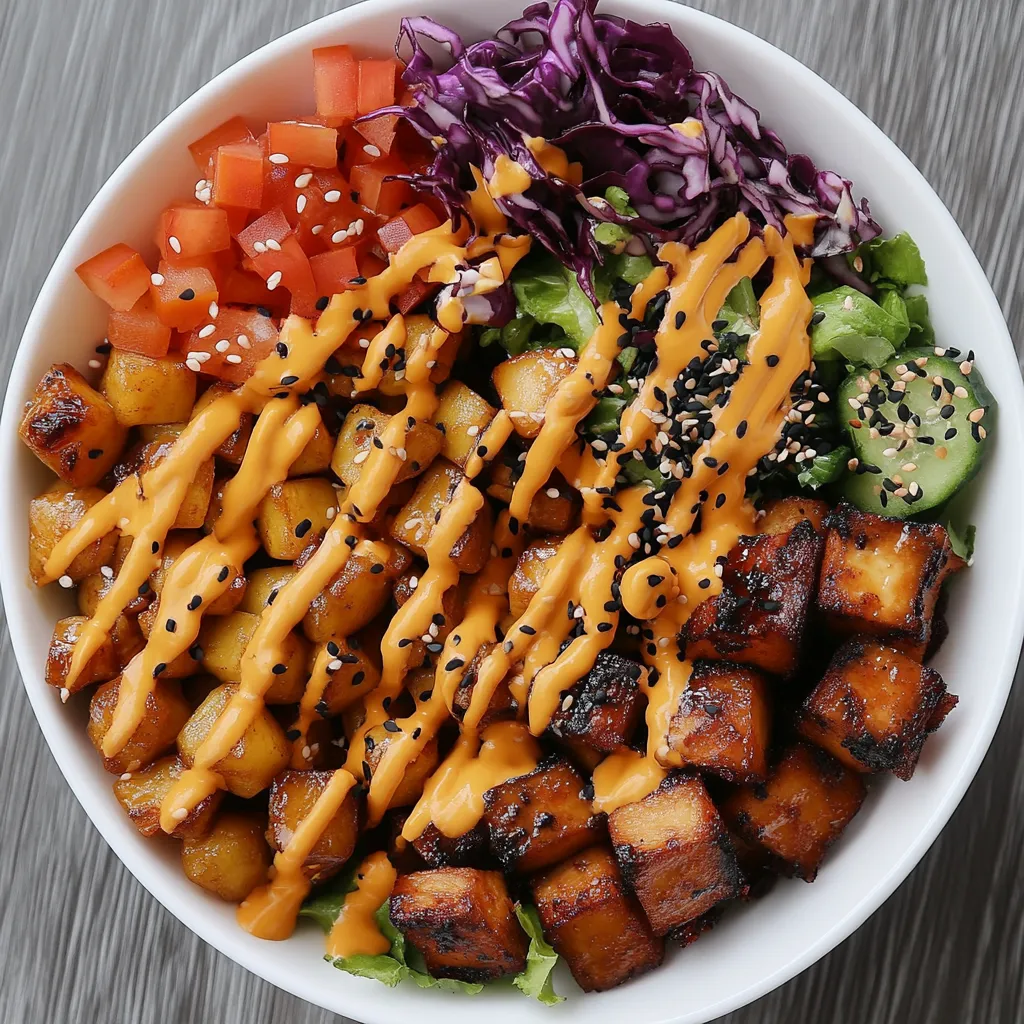 Savoury Miso Buddha Bowl
