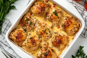 Low Carb Swiss Chicken Casserole