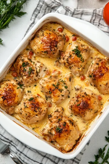 Low Carb Swiss Chicken Casserole