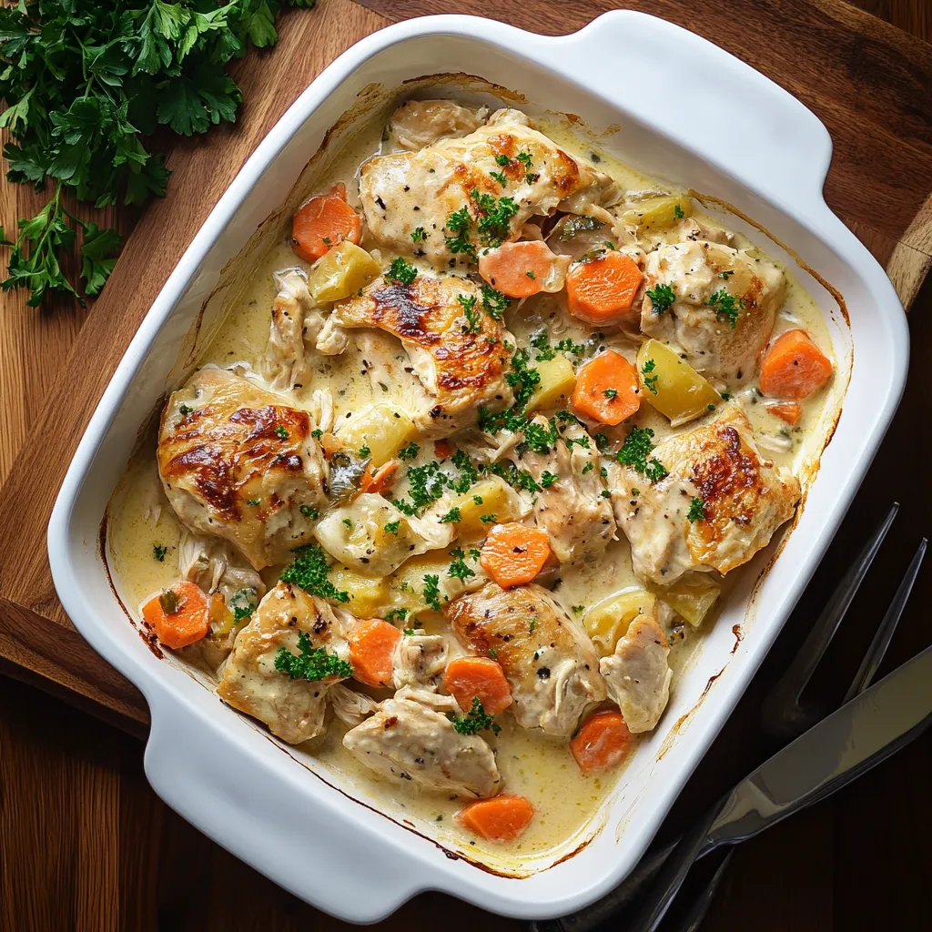Low Carb Swiss Chicken Casserole