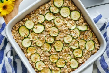 Zucchini Baked Oatmeal