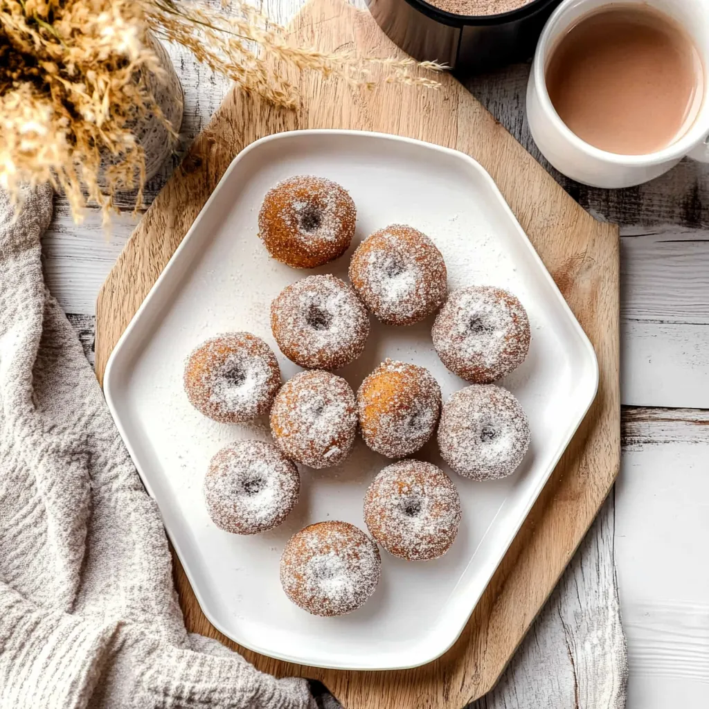 Air Fryer Cinnamon Sugar Donut Holes