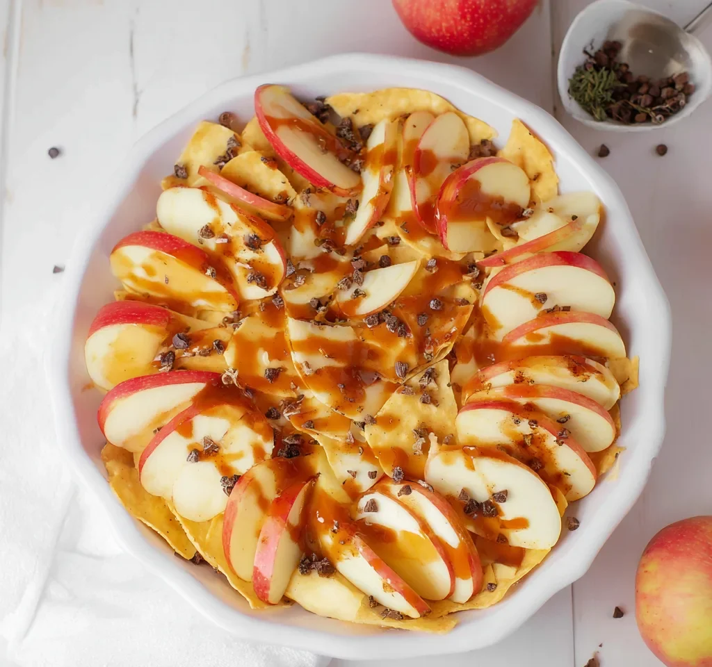 Apple Nachos Healthy