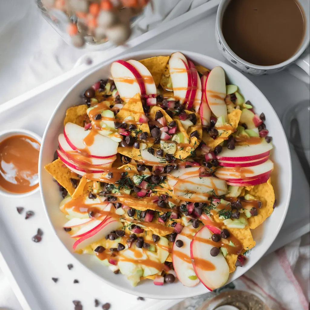 Apple Nachos for Kids