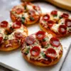 Bagel Pizzas in Air Fryer