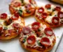 Quick and Easy Air Fryer Bagel Pizzas Recipe