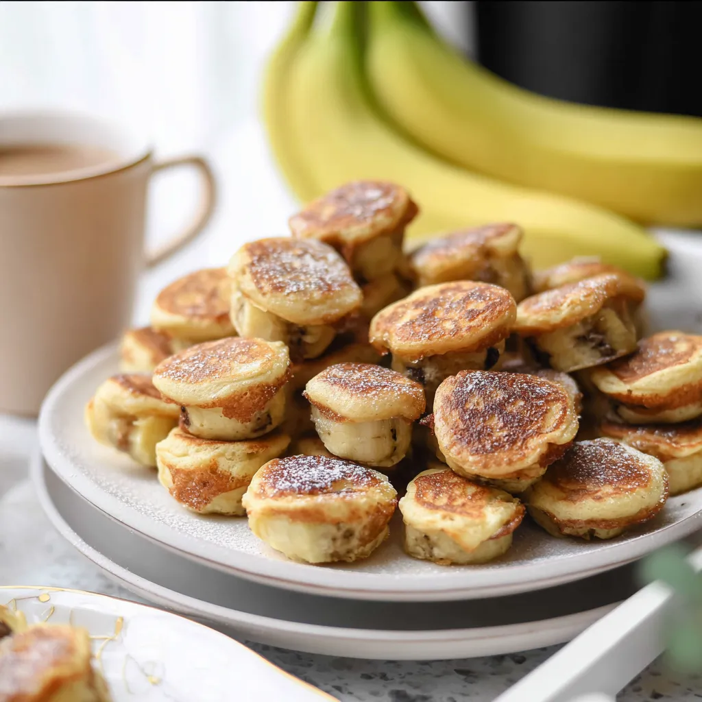 Banana Pancake Bites Protein