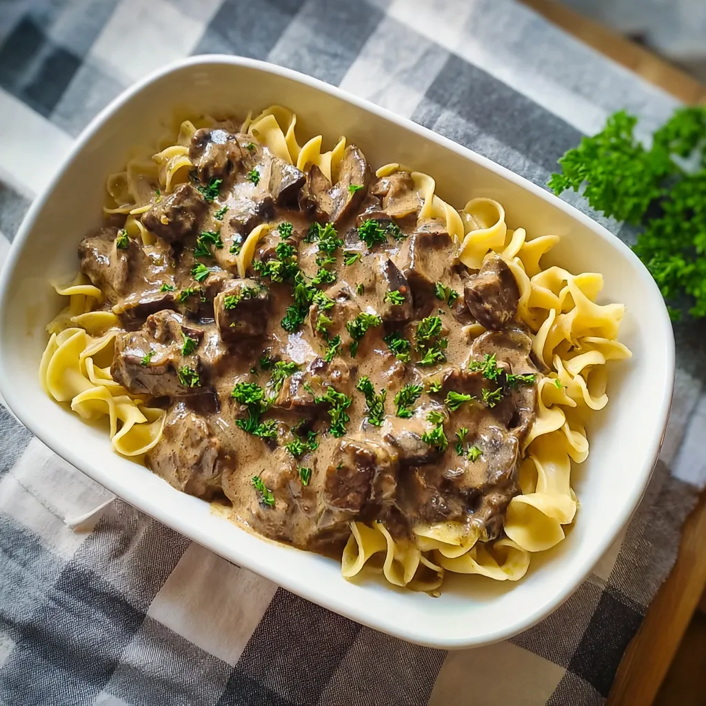 Beef Stroganoff Easy Healthy Greek Yogurt