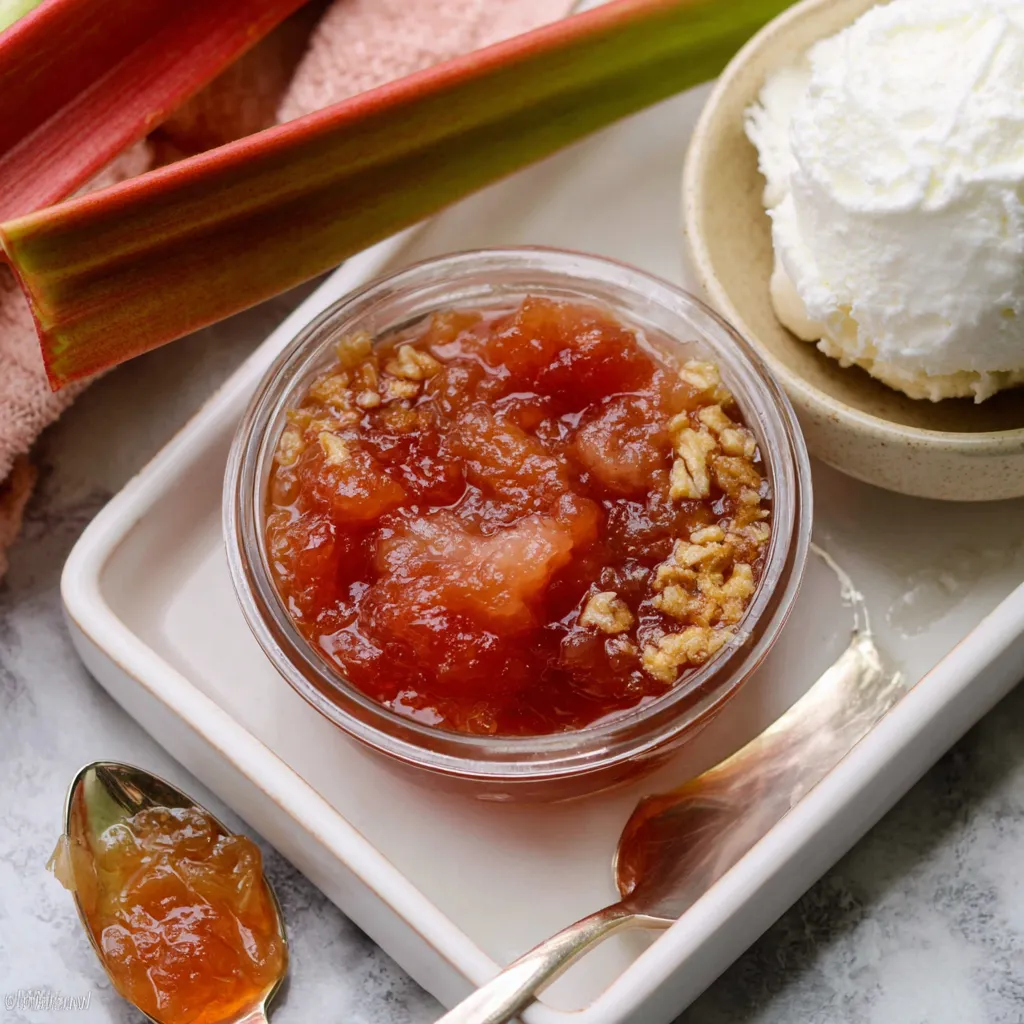 Best Rhubarb Butter Recipe