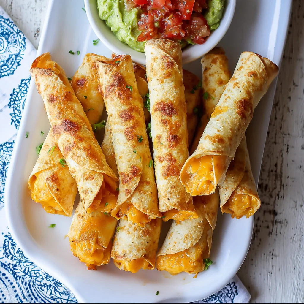 Cheesy Potato Taquitos