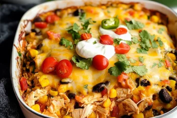 Chicken Burrito Casserole Easy Recipes