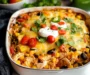 Healthy & Easy Chicken Burrito Casserole Recipe