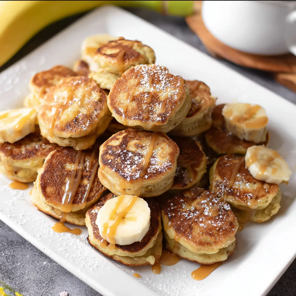 Easy Banana Pancake Bites Healthy
