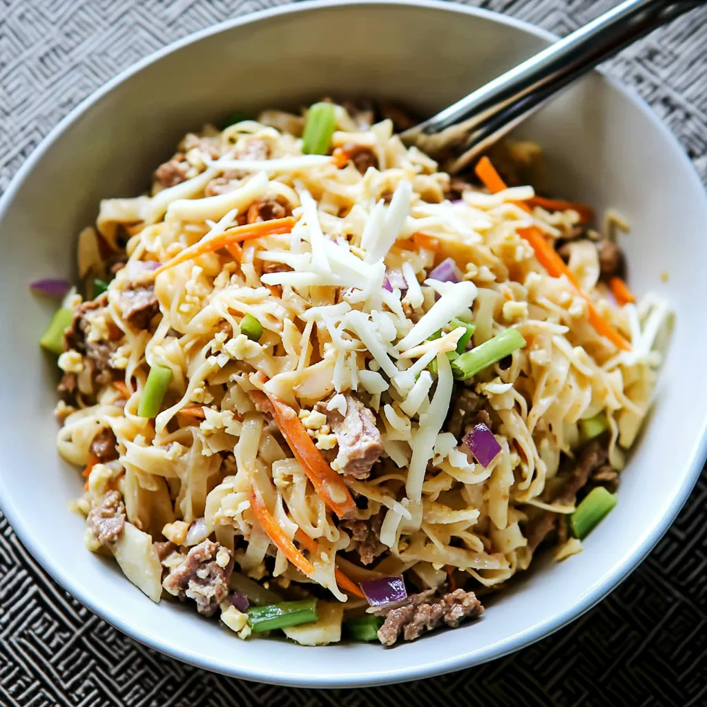Easy Keto Pad Thai Recipe Cabbage