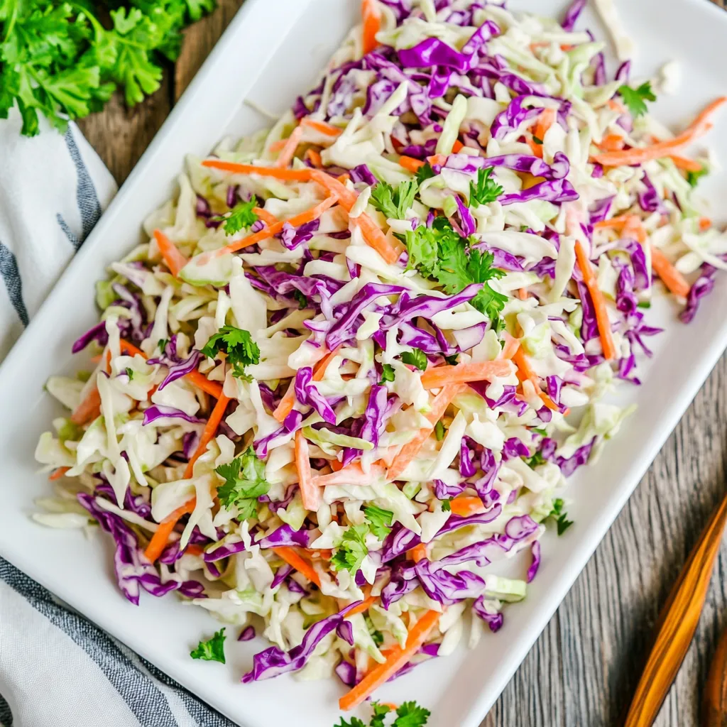 Keto Cole Slaw Salad recipe
