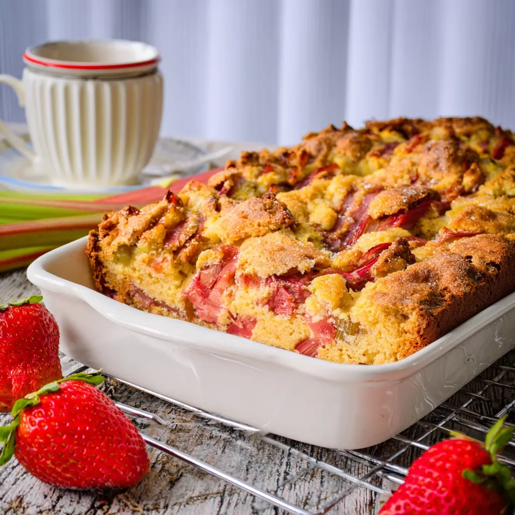 Rhubarb Breakfast Cake Recipes
