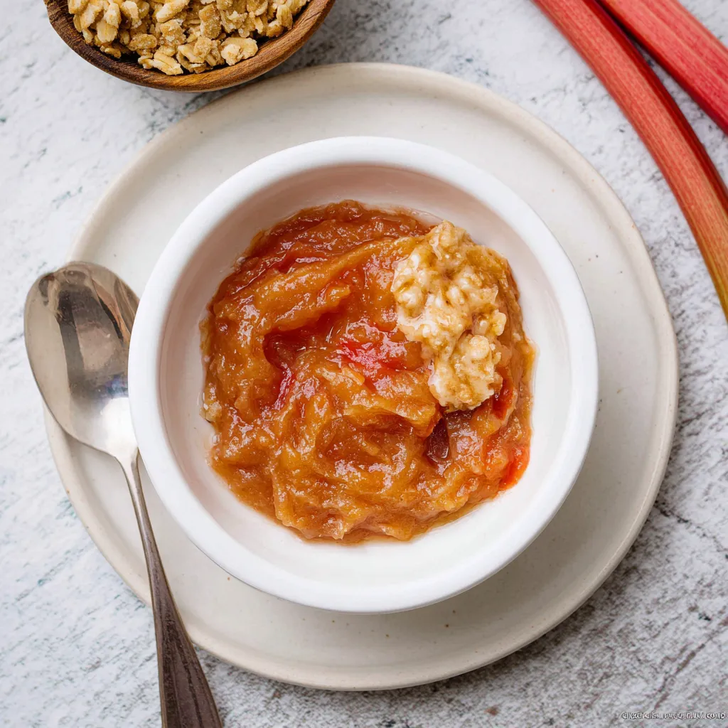 Rhubarb Butter Slow Cooker