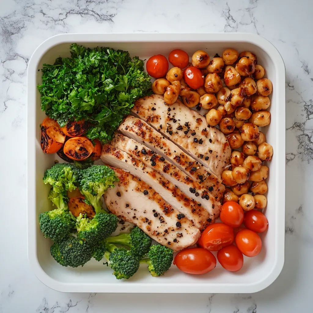 Simple High Protein Lunch