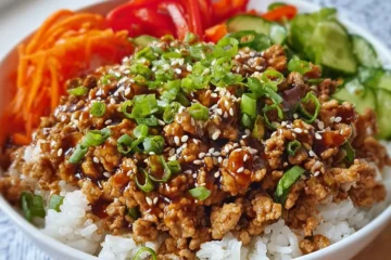 Teriyaki Ground Turkey Bowl