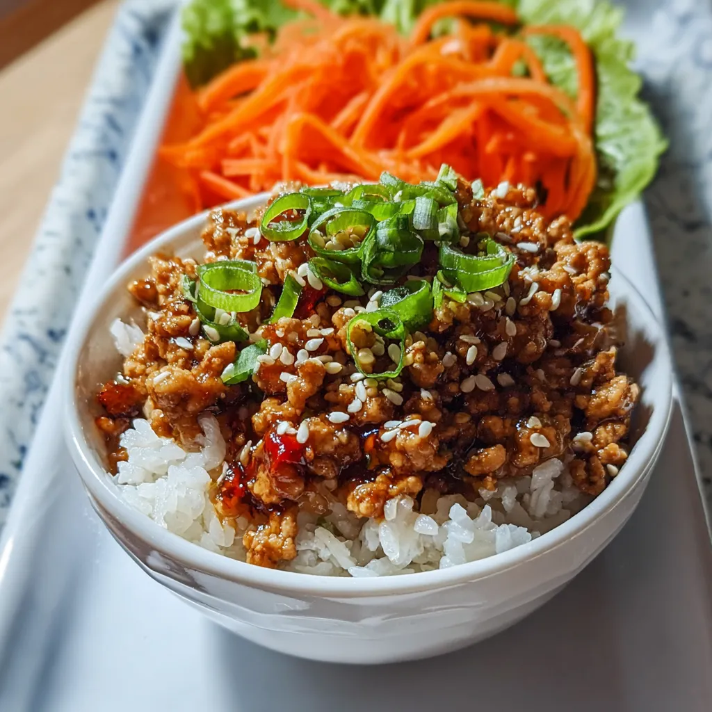 Teriyaki Ground Turkey Bowl Healthy