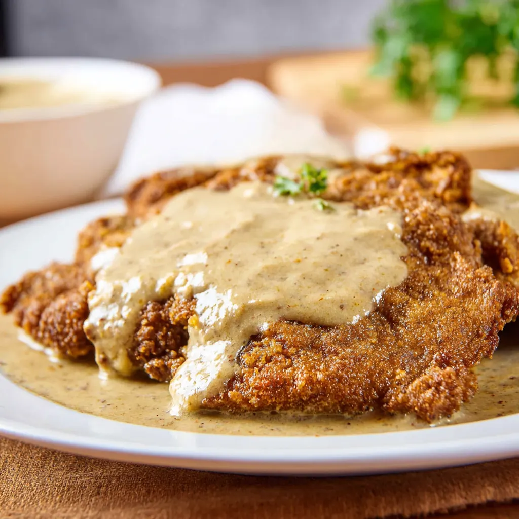 Easy Country-Fried Steak with Creamy Gravy Recipes